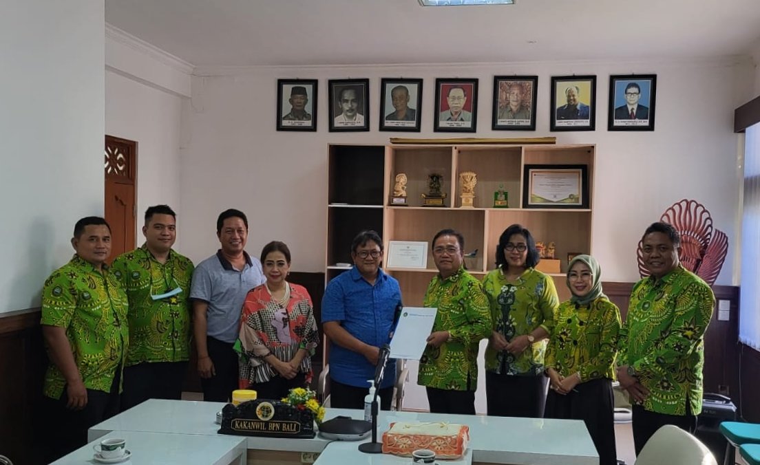 PP IPPAT Audensi ke Kakanwil BPN Bali