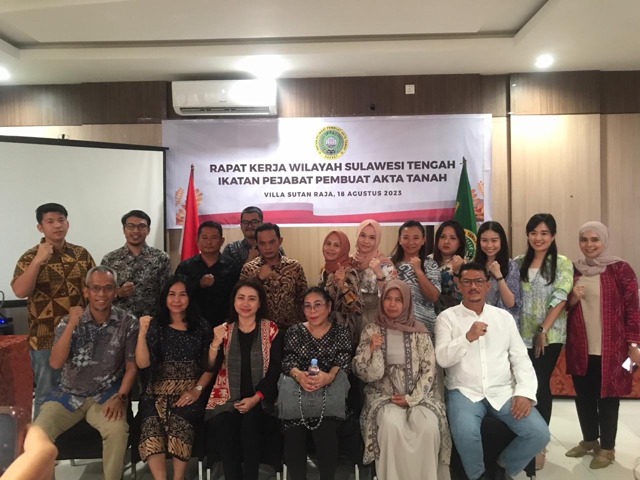 Pengwil Sulteng Menyelenggarakan Rakerwil Untuk Penetepan Bacaketum IPPAT dan Anggota MKP IPPAT