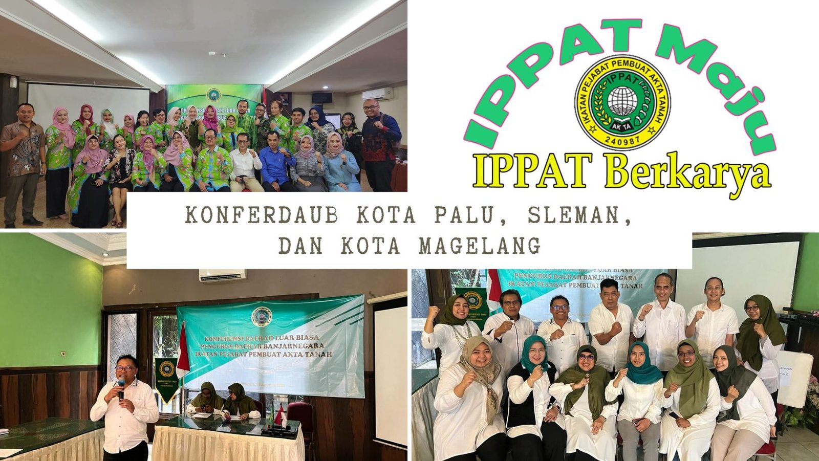 Pengurus Daerah Cilacap, dan Banjarnegara Menyelenggarakan Konferdalub