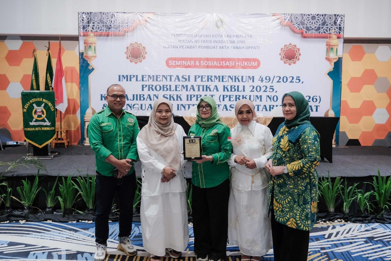 Hadiri Sosialisasi Dan Seminar Hukum Pengda Tasyikmalaya,PP IPPAT Harapkan Dapat Memperkuat Kapasitas Dan Integritas Profesi PPAT