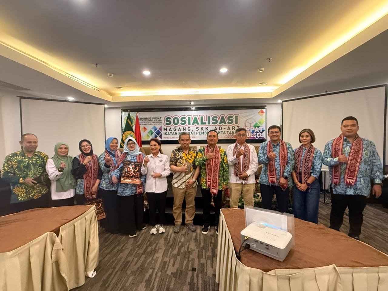 Sosialisasikan Perkum Magang, SKK Dan AD-ART Sulsel Jadi Pengwil Pertama Yang Menyelenggarakan Secara Offline