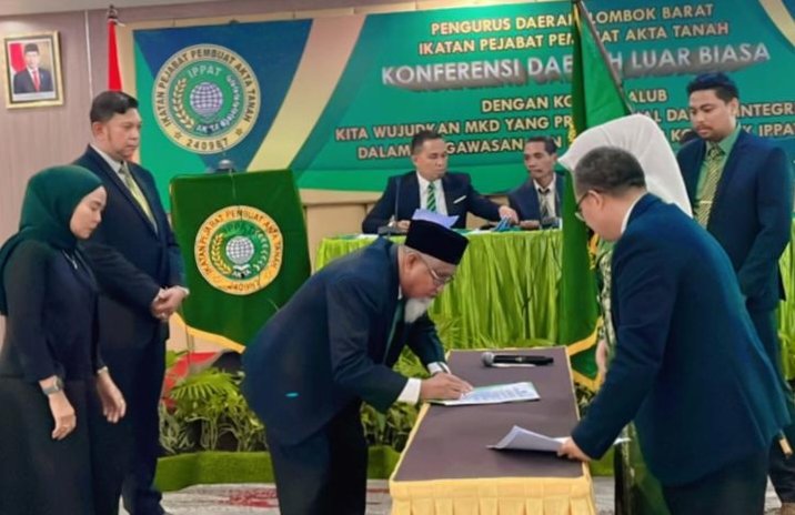 Pengda IPPAT Lombok Barat Gelar Konferdalub Bentuk Majelis Kehormatan Daerah