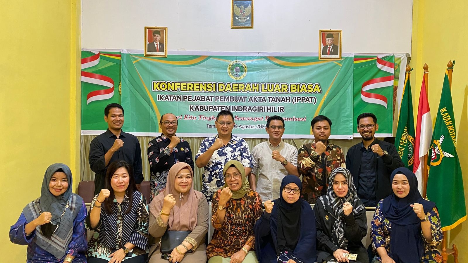 Pengda Kabupaten Indragiri Hilir Menyelenggarakan Konferdalub Pengusulan Bacaketum PP IPPAT dan Anggota MKP IPPAT