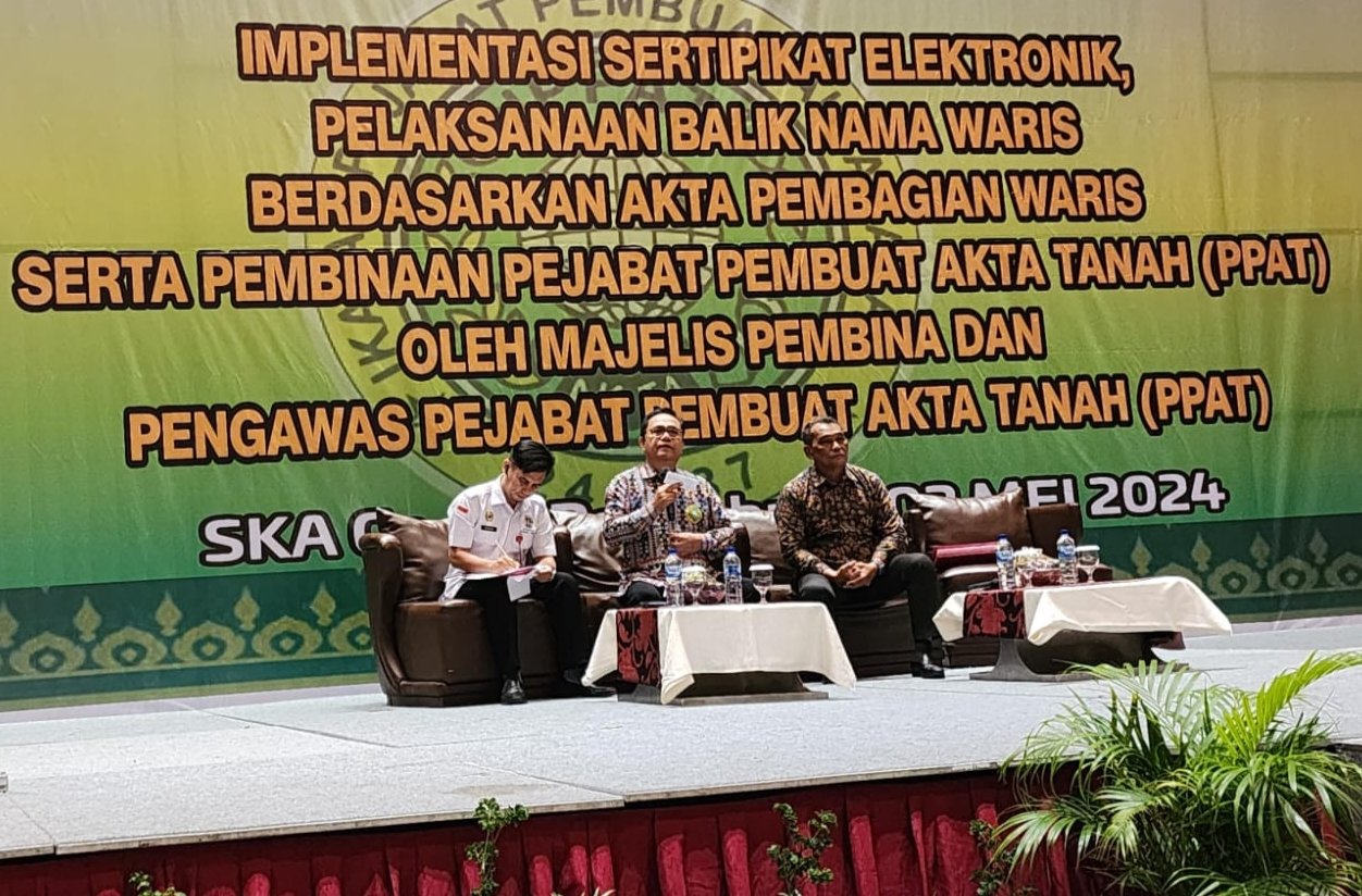 PP IPPAT dan Pengwil Riau IPPAT Selenggarakan Sosialisasi Digitalisasi Pendaftaran Tanah